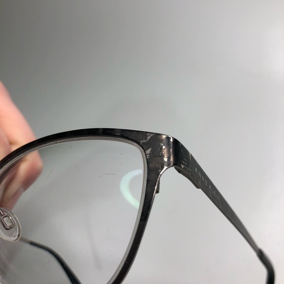 Anne Klein AK 5061 (001) Black 52-17-135mm Eyeglasses / Eyewear FRAMES ONLY - Picture 10 of 10